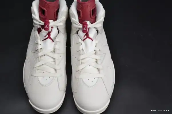 Rep Maroon Jordan Air 384664-116 white 6 Retro 0325
